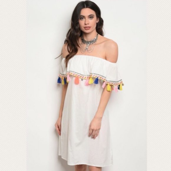 Tassel Fringe Dress - Picture 2 of 3